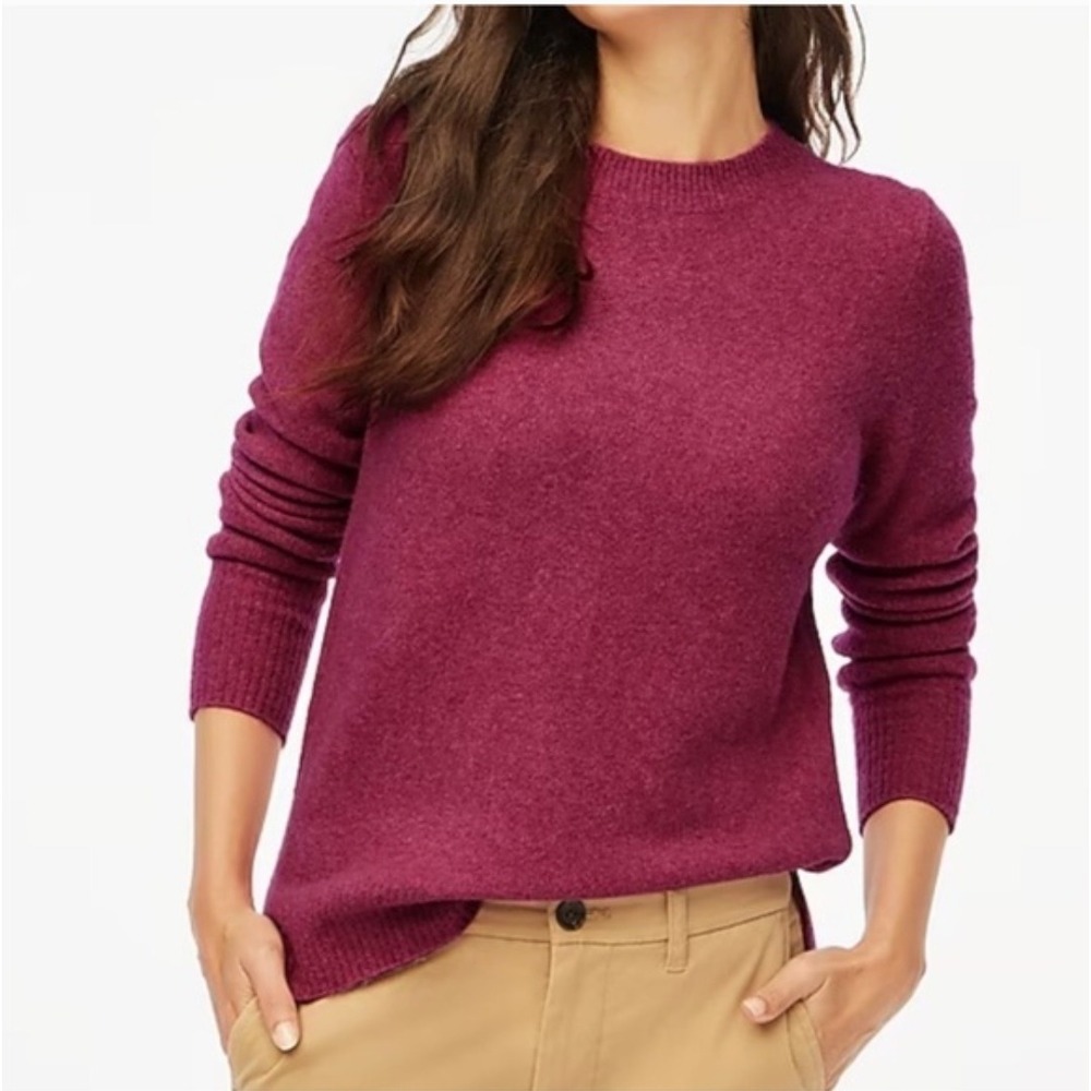 J. Crew Wool Blend‎ Extra Soft Pullover Sweater Size Large